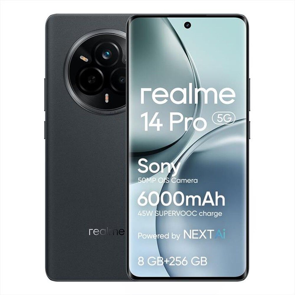 REALME - Smartphone REALME 14 PRO 5G (256GB 8GB)- coloreSuede Grey