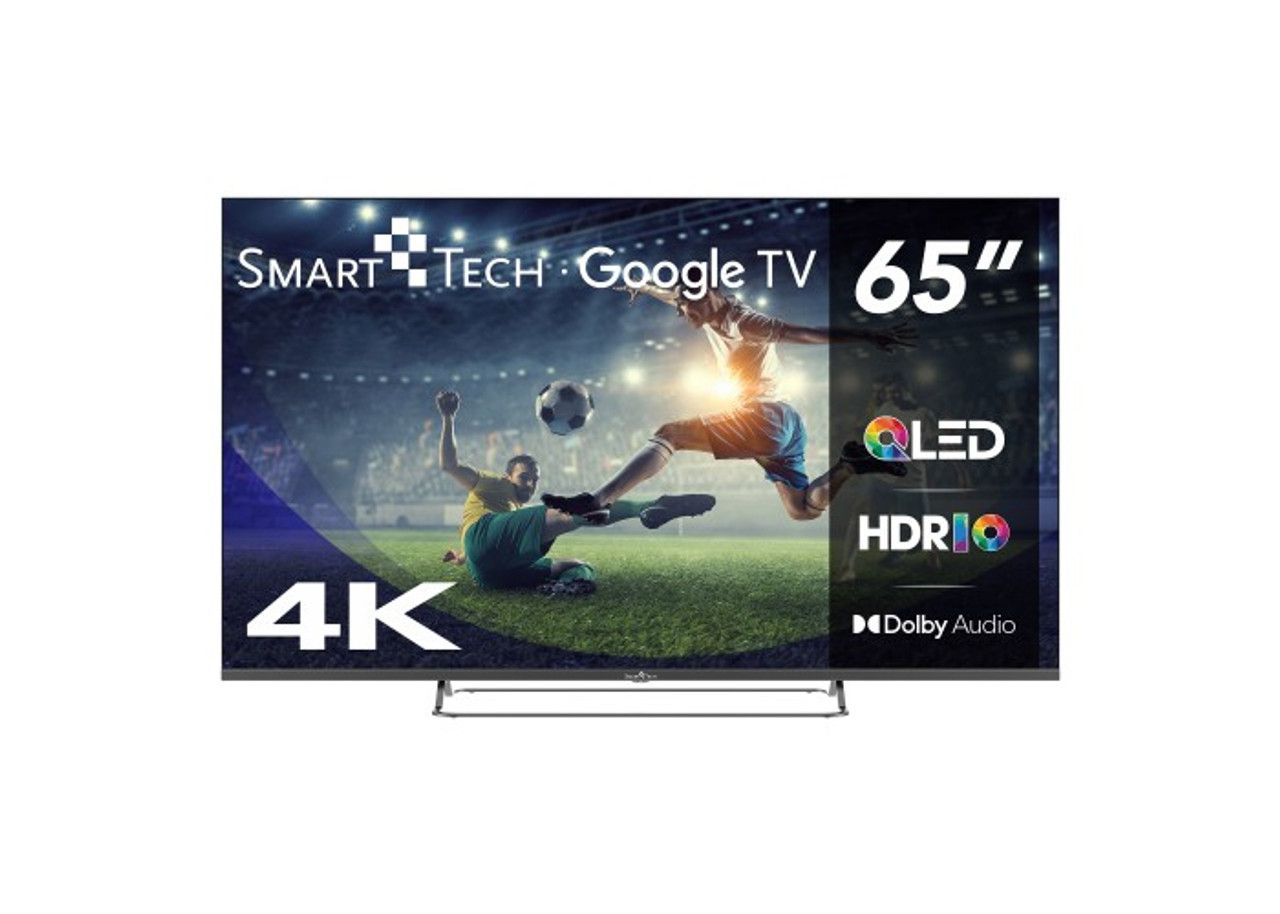 SMART TECH - TV QLED 65QG02V 65"UHD 4K DVBT2/S2 SMART GOOGLE STAND