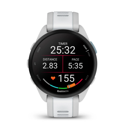 Garmin Orologio Forerunner 165 AMOLED Digitale 390 x 390 Pixel Touch screen Grigio GPS (satellitare)