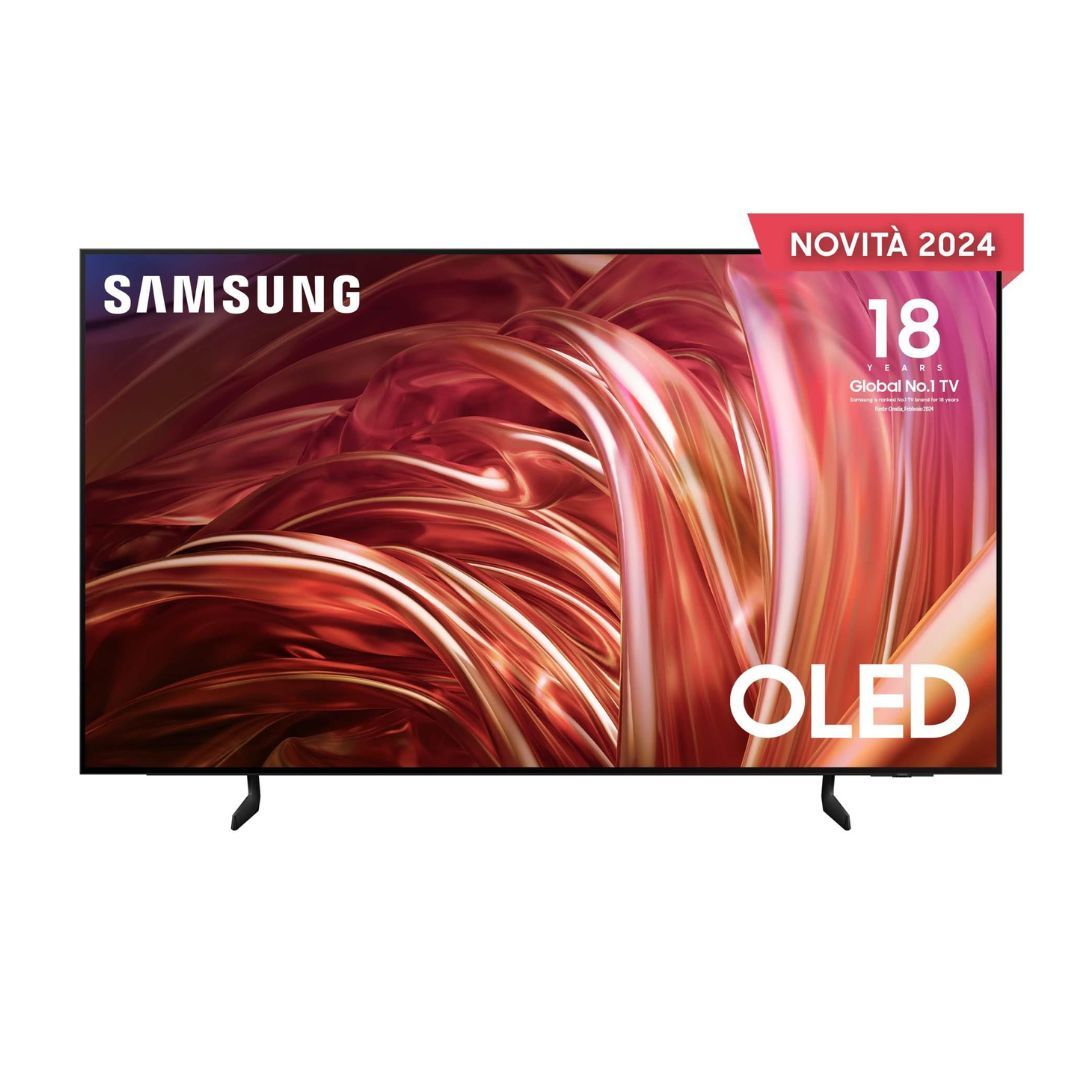 Samsung TV OLED 4K 55'' QE55S85DAEXZT Smart TV Wi-Fi Graphite Black 2024
