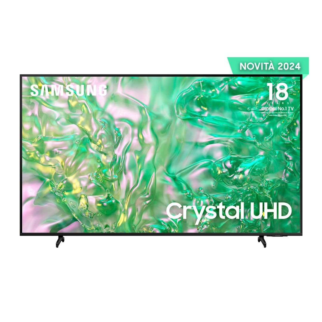 Samsung TV Crystal UHD 4K 50” UE50DU8070UXZT Smart TV Wi-Fi Black 2024