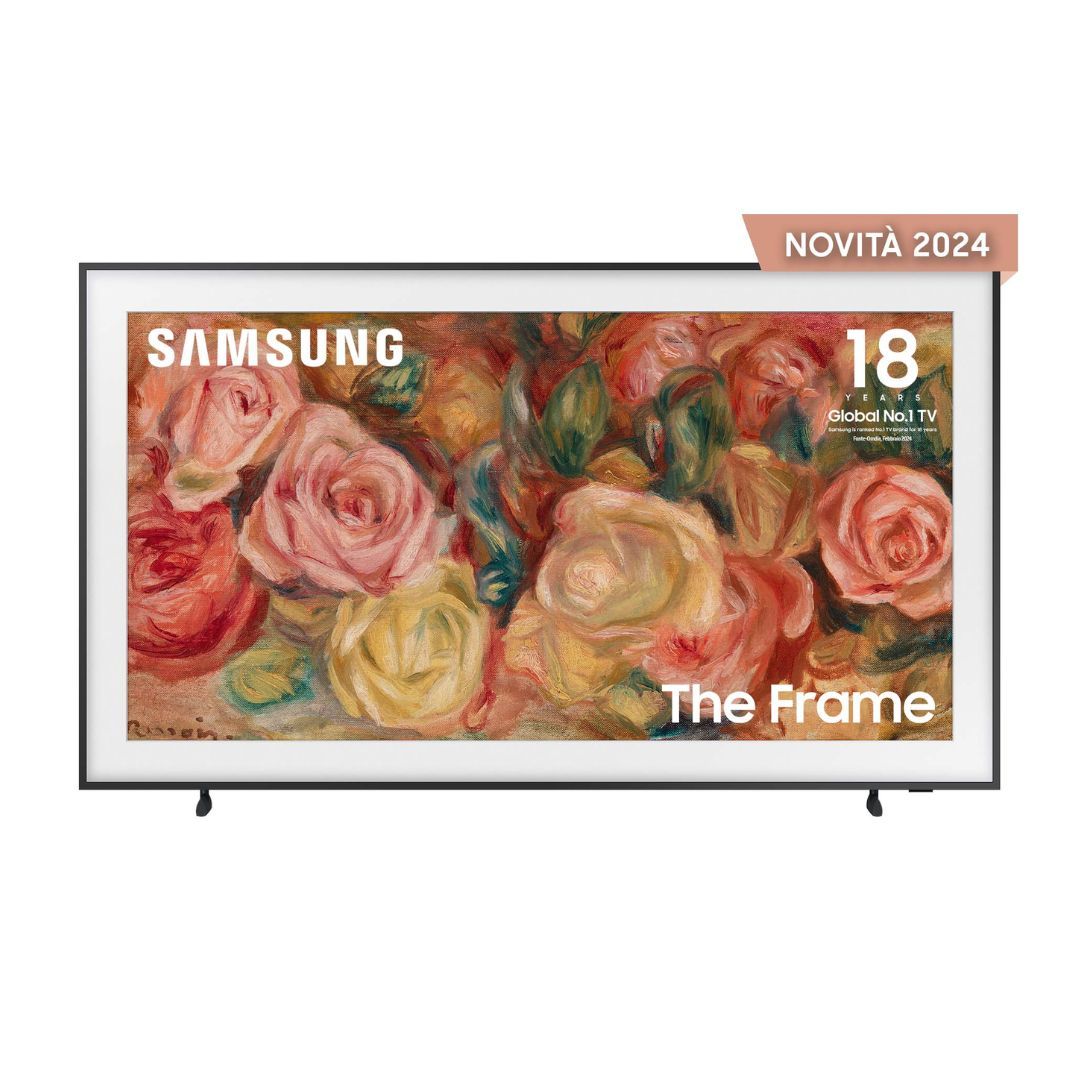 Samsung TV QLED 4K 43” QE43LS03DAUXZT Smart TV Wi-Fi Black 2024